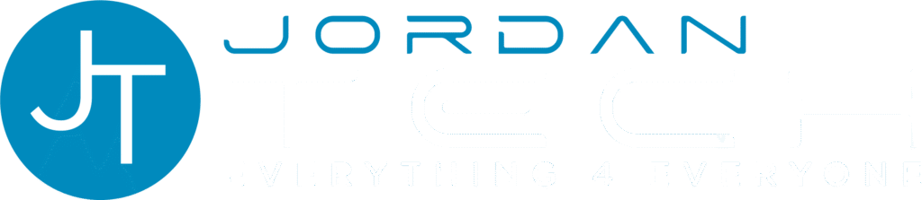 Jordan Tech white logo